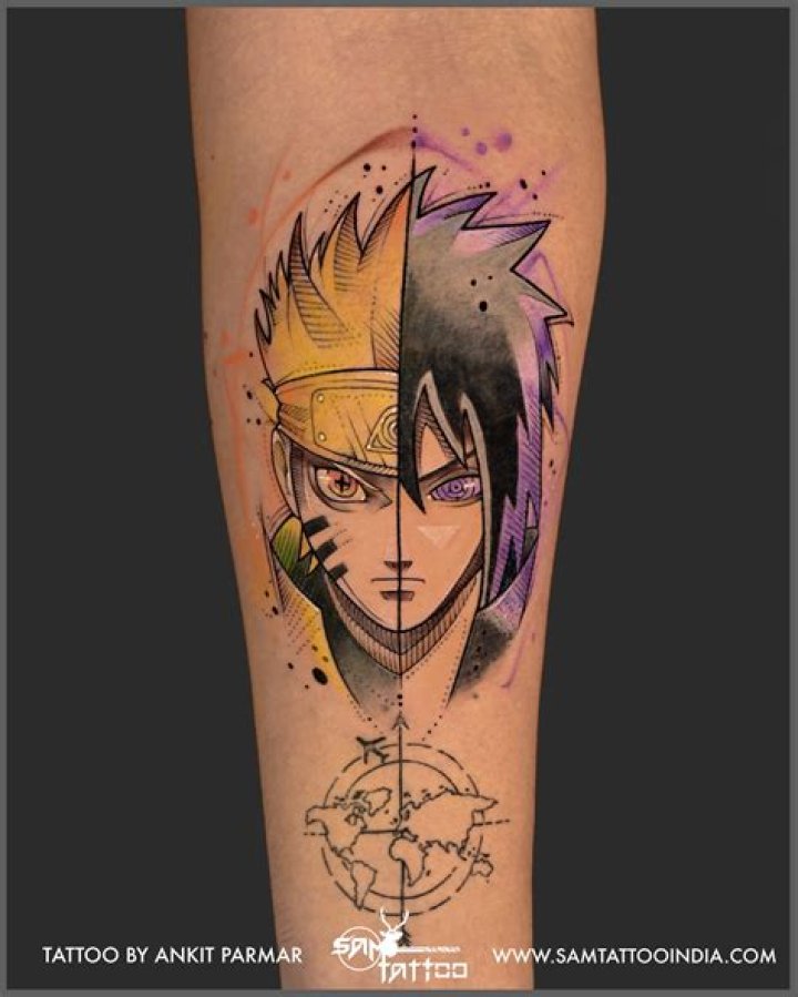 Unleash The Realm Of Anime Tattoos: Discoveries And Insights Await