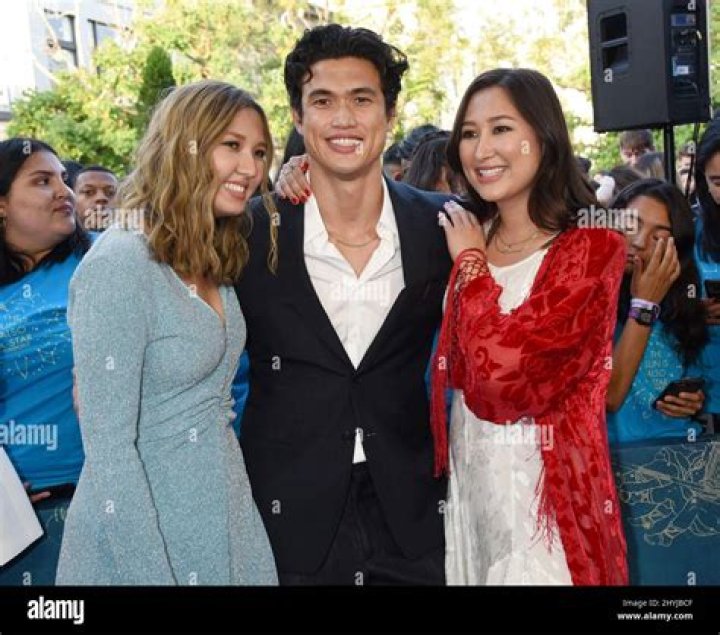 Charles Melton And His Supportive Sisters
