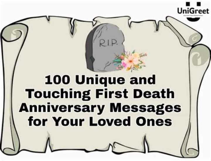 Unveiling The Power Of First Death Anniversary Messages: Discoveries And Insights