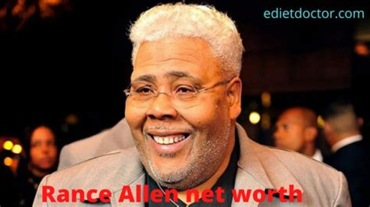 Unveiling Rance Allen's Net Worth: Discoveries And Insights